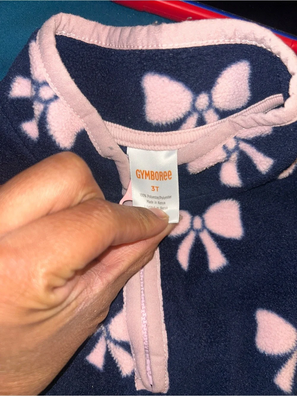 Gymboree navy fleece